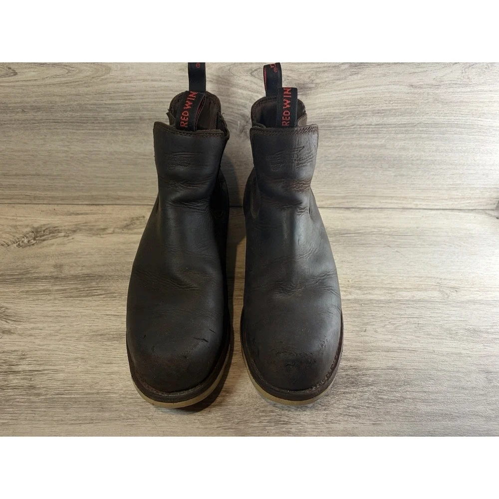Red Wing Traction Tred Lite Men 5-Inch Safety Toe Chelsea Boot Size 13 D 2446‎